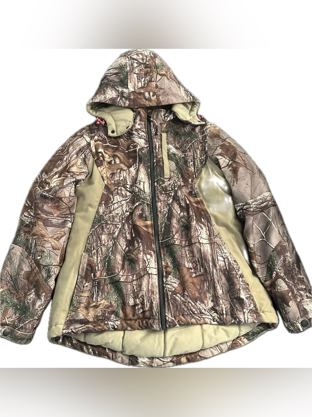 Habit Outdoors Women's Scent-Factor Realtree Camouflage Hunting Jacket.